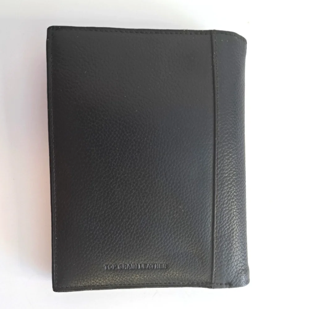 Genuine Black Leather Wallet NWOT